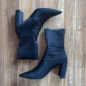 INC Pointed Toe Sock Boot
